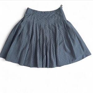 Banana Republic Gray Pinstripe Pleated Skirt – Size 2